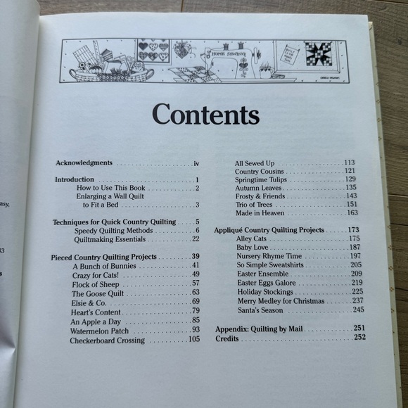 Vintage Book - Quick Country Quilting - Over 80 Projects Beginner Quilt Guide - Picture 2 of 5